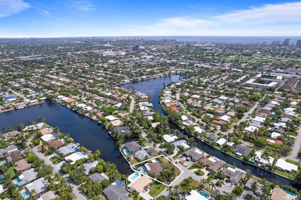 Waterfront-Heated Pool-Mini Golf-Game Room-2Mi Beach Fort Lauderdale Exteriér fotografie